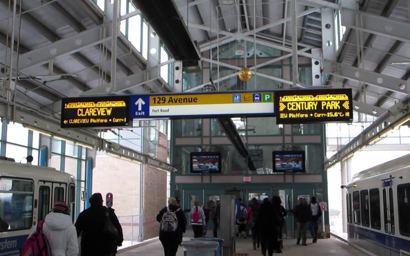 Edmonton LRT Belvedere Platform preview 3